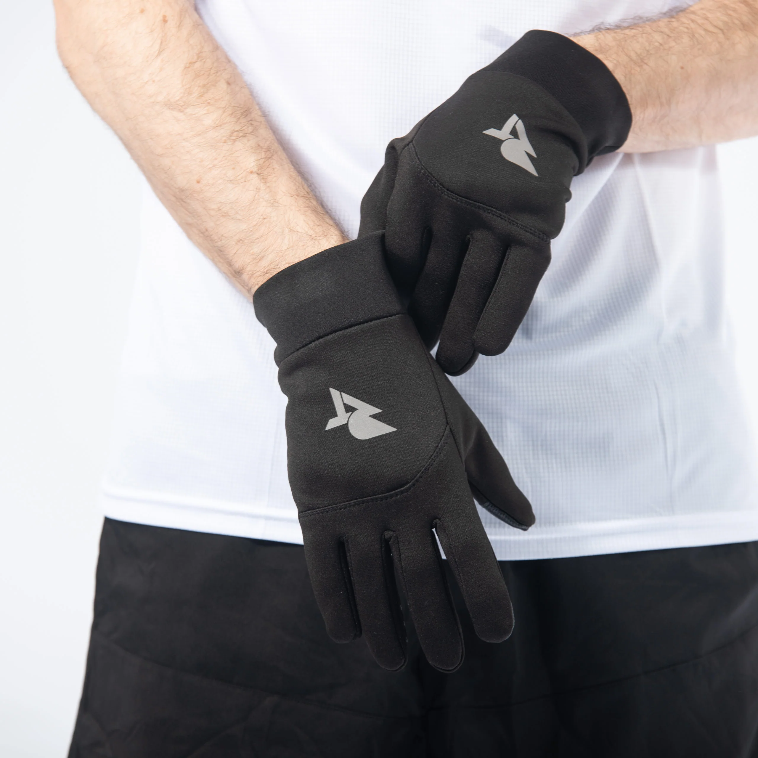 Black Running Gloves - Image 3