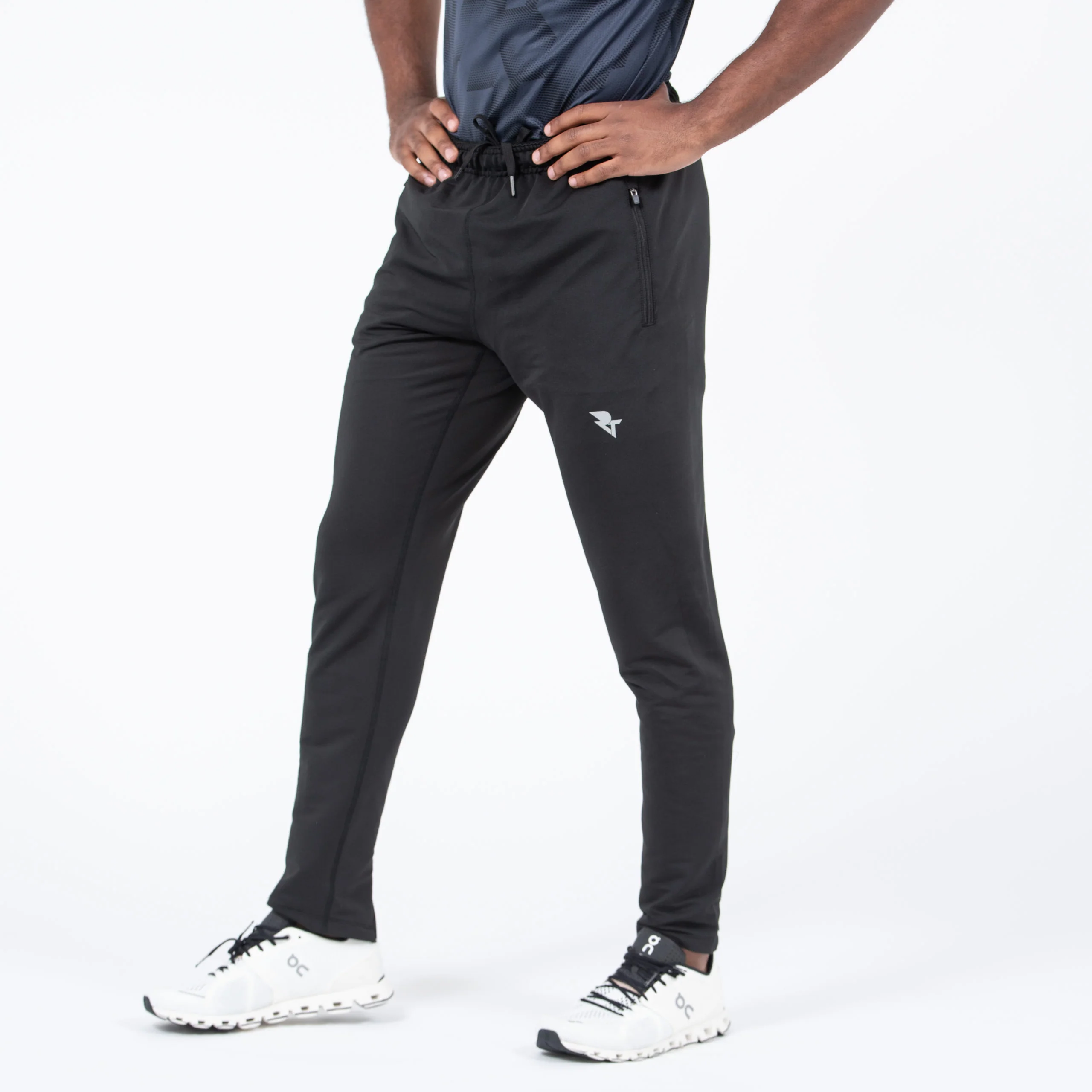 Men's Black Tracksuit Bottoms - Image 5