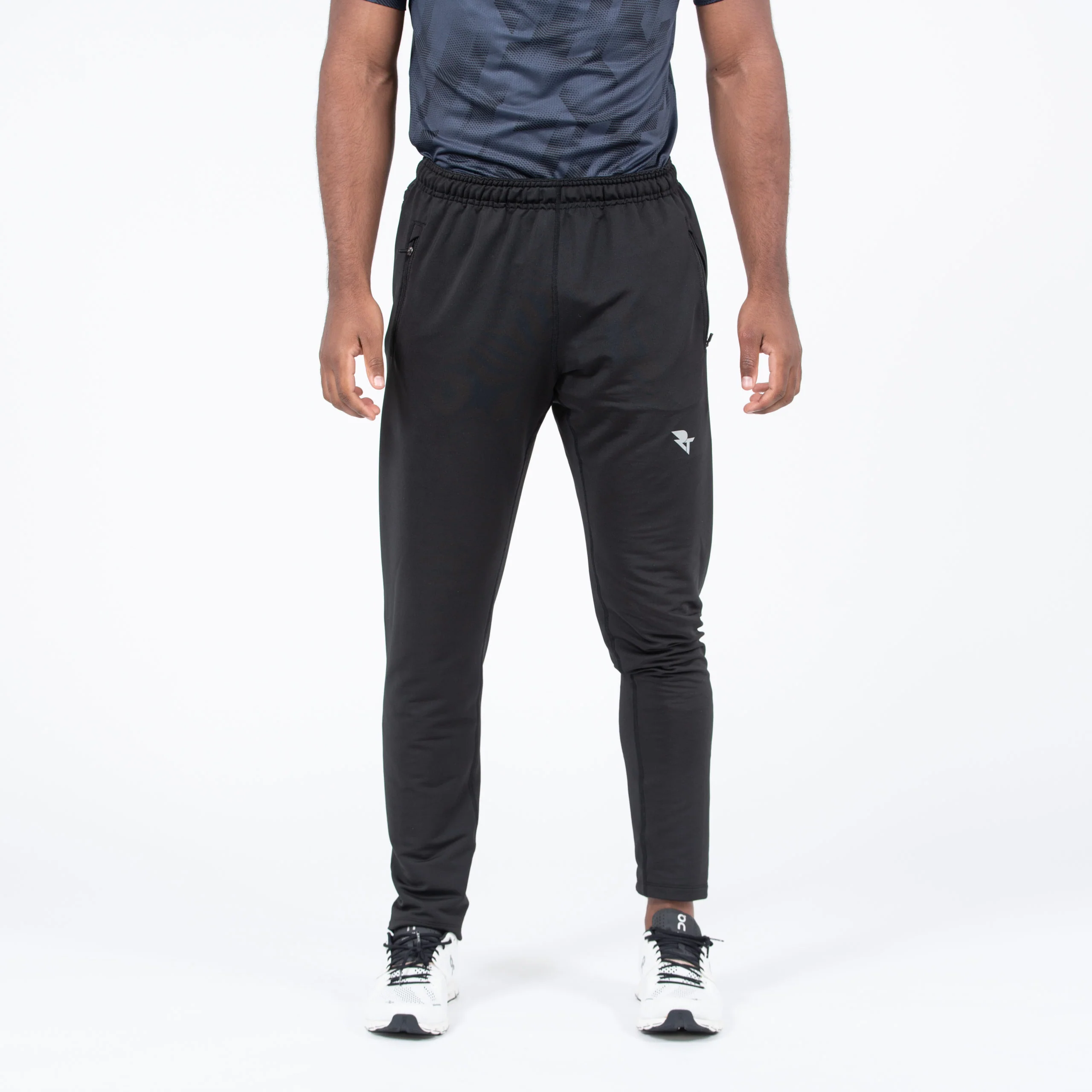 Men's Black Tracksuit Bottoms - Image 7