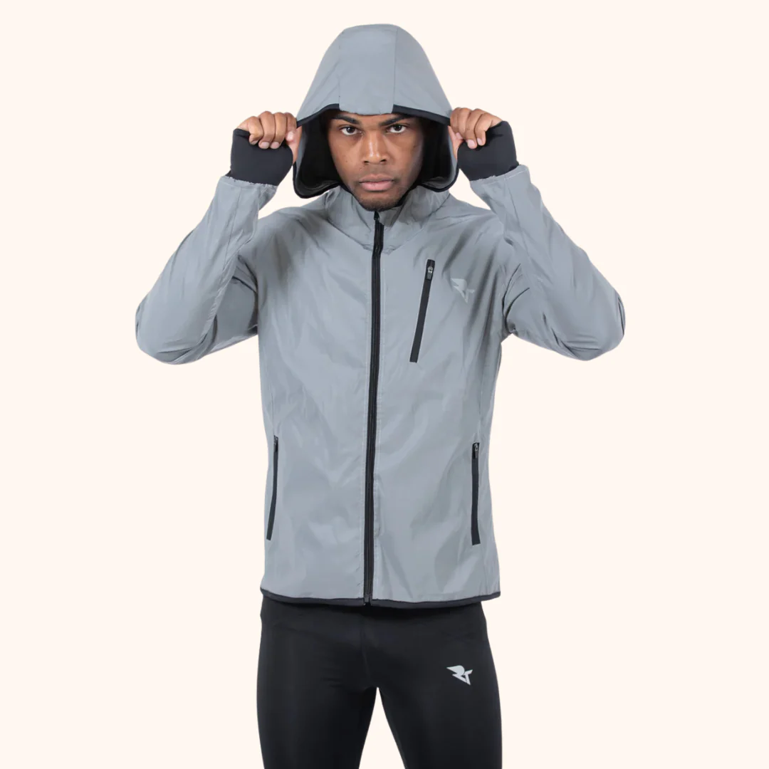 Fully Reflective Men's Running Jacket - Image 4