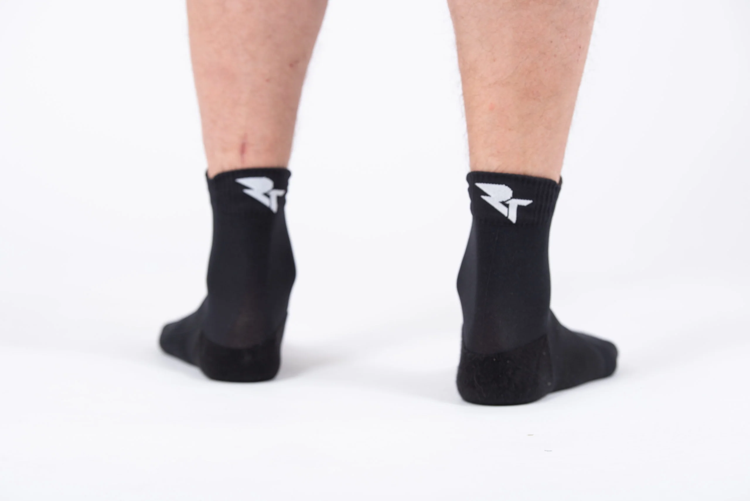 Black Above Ankle Running Socks - Image 5