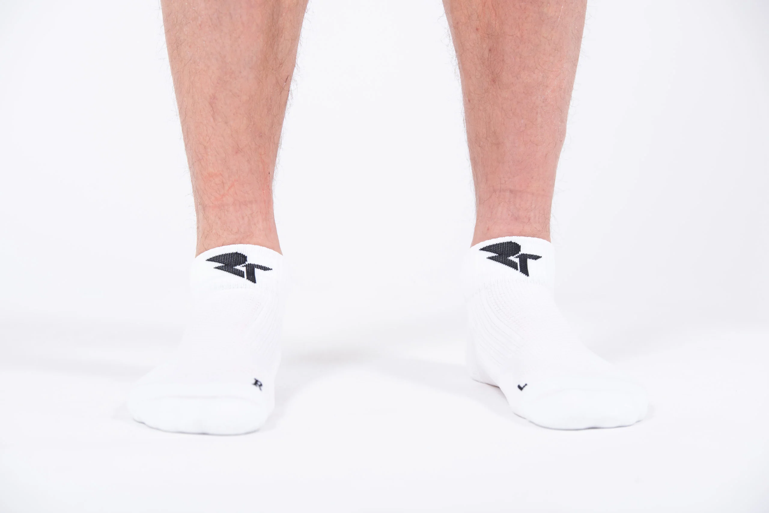 White Below Ankle Running Socks - Image 3