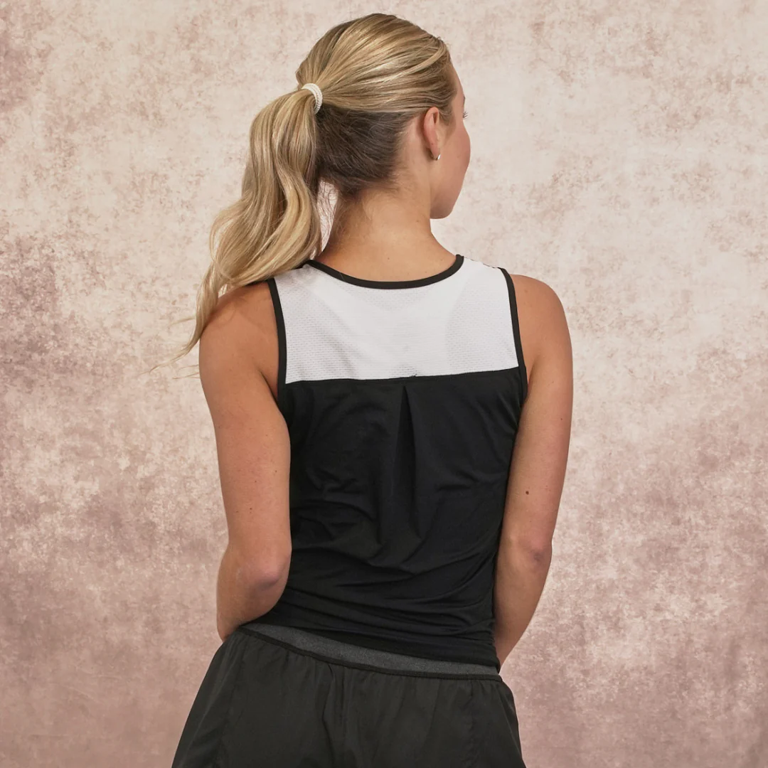 Women’s Black HeatFlex Running Vest - Image 3