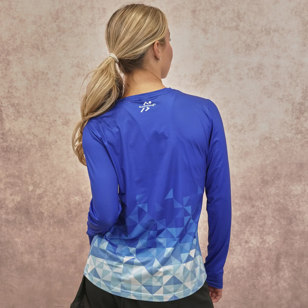 Women's RunThrough Running Club Long Sleeve T-shirt - Image 3